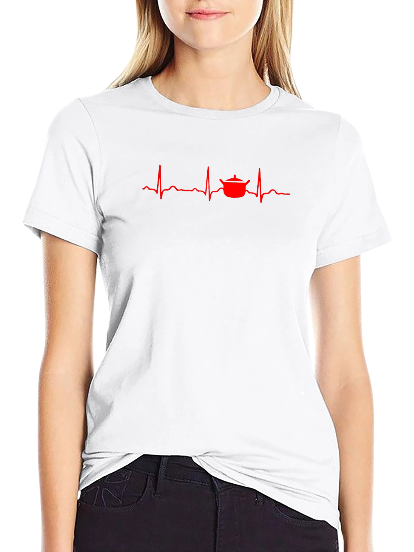 Chefs Heartbeat T-Shirt - Culinary Passion