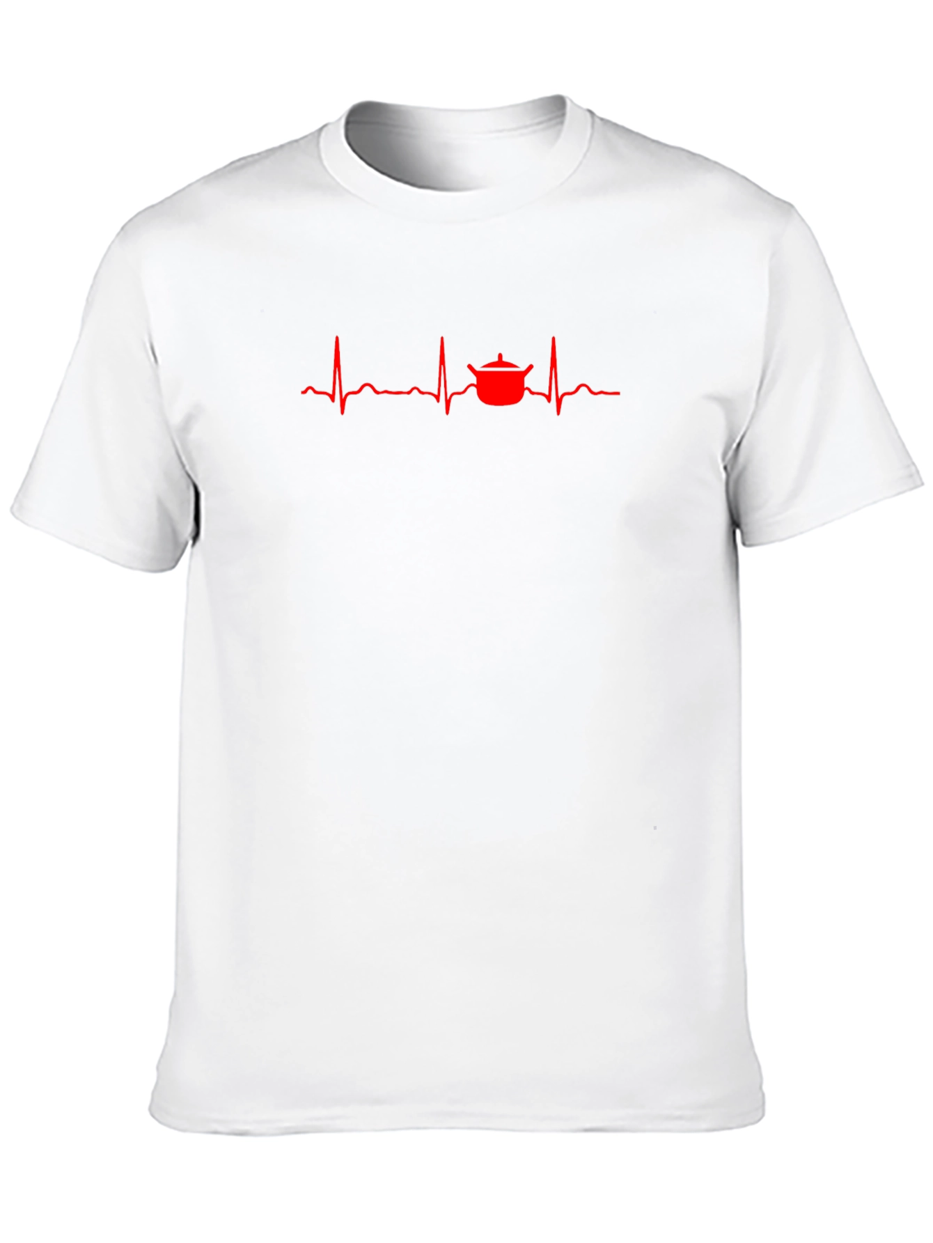 Chefs Heartbeat T-Shirt - Culinary Passion