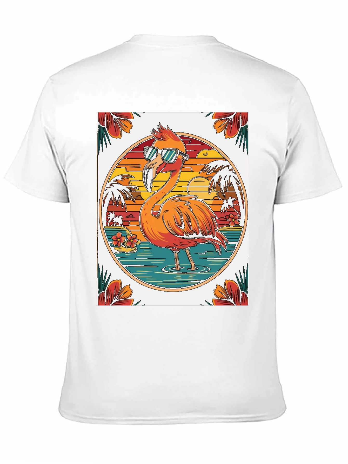 Cool Flamingo T-Shirt: Tropical Summer Vibes!