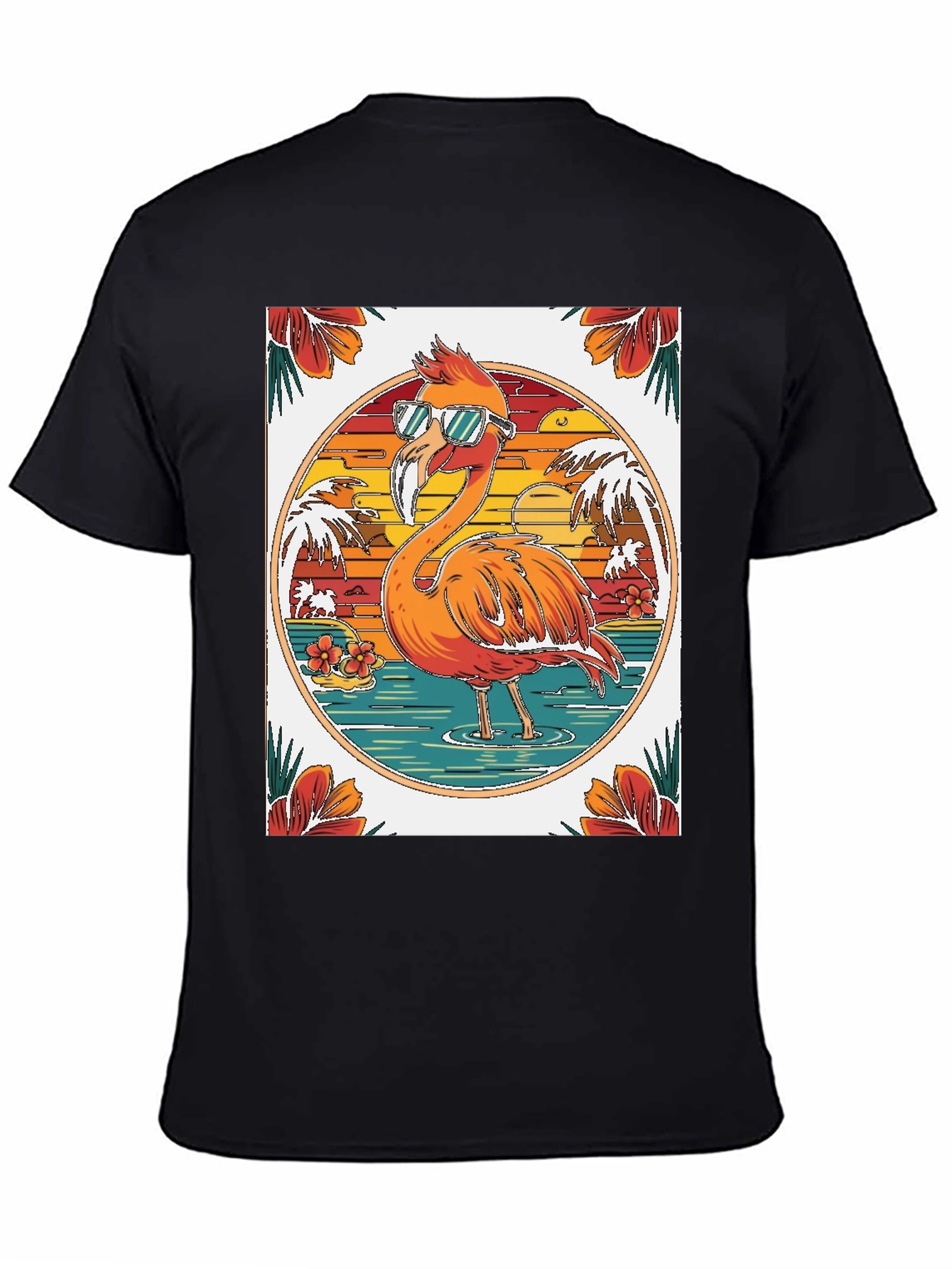 Cool Flamingo T-Shirt: Tropical Summer Vibes!