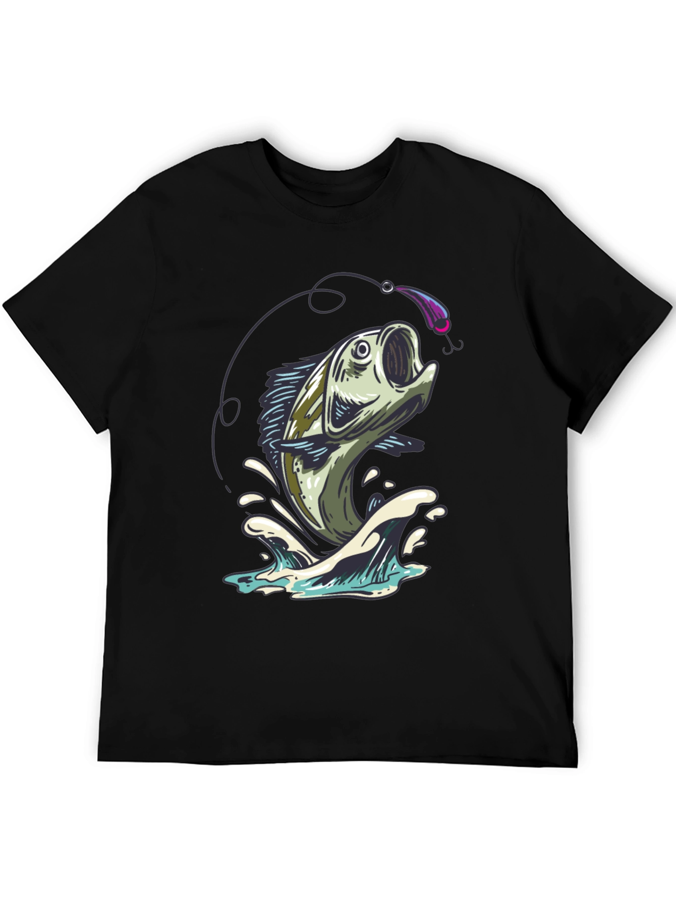 Fishing T-Shirt: Catch of the Day Graphic Tee
