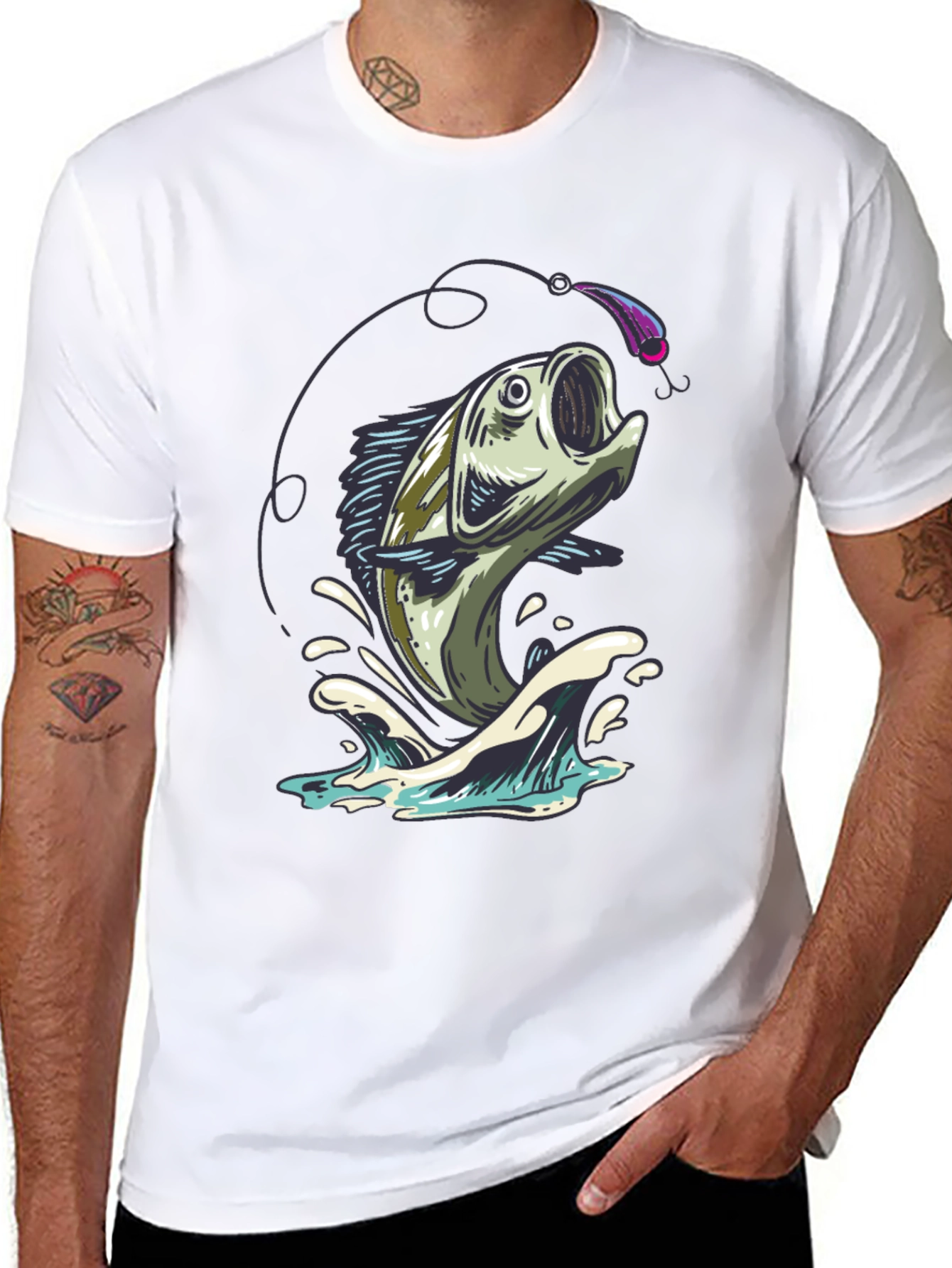 Fishing T-Shirt: Catch of the Day Graphic Tee