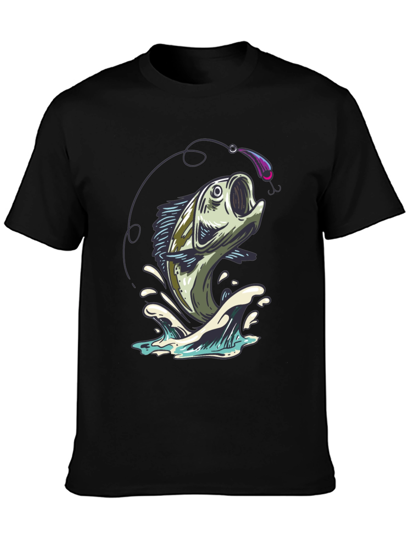 Fishing T-Shirt: Catch of the Day Graphic Tee