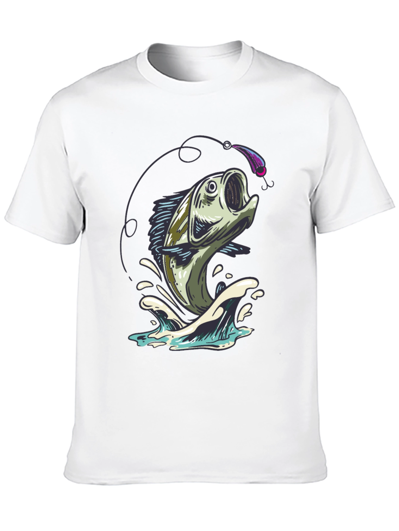 Fishing T-Shirt: Catch of the Day Graphic Tee