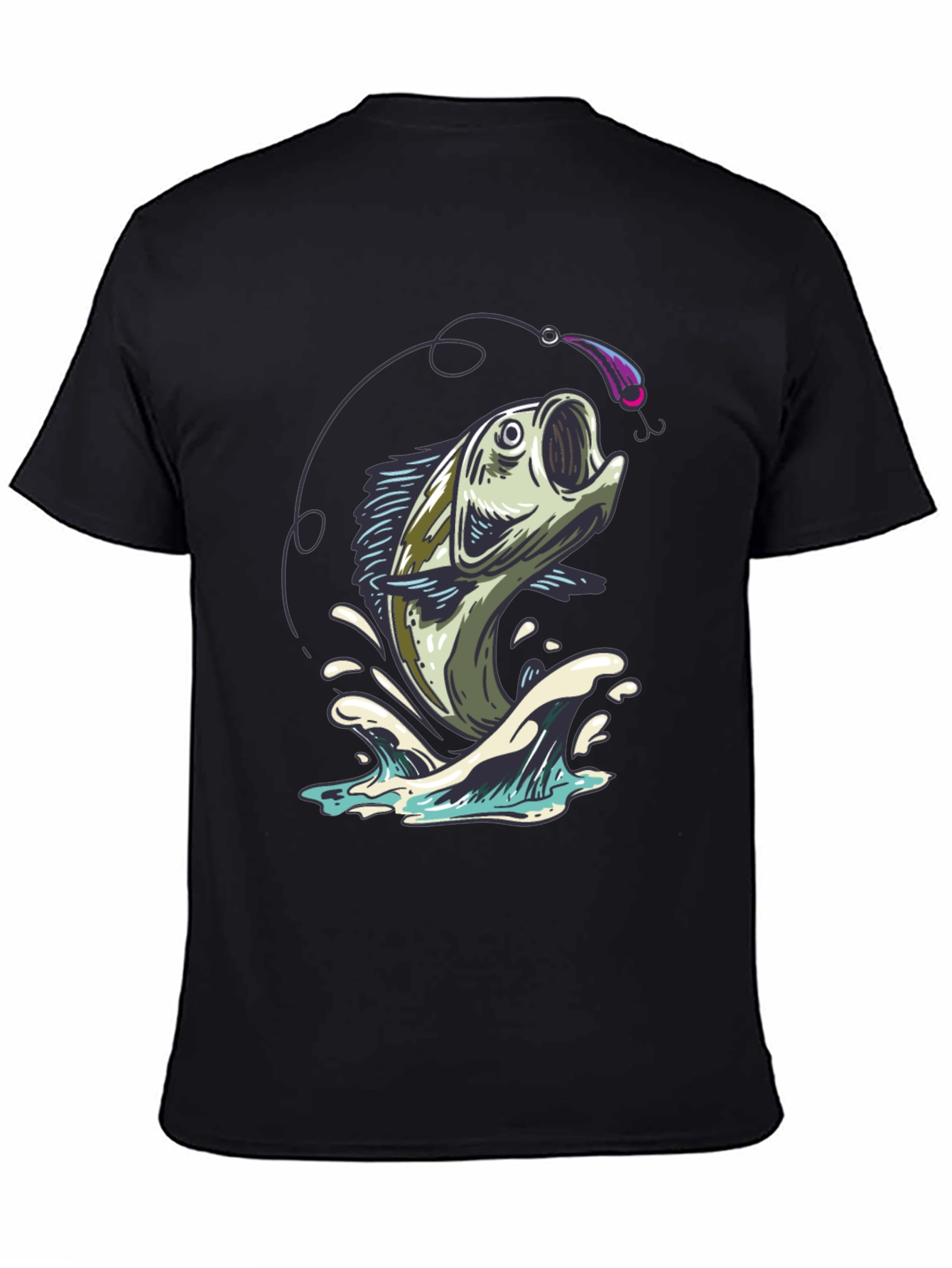 Fishing T-Shirt: Catch of the Day Graphic Tee