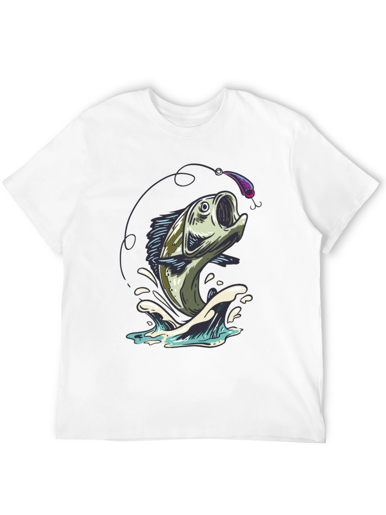 Fishing T-Shirt: Catch of the Day Graphic Tee