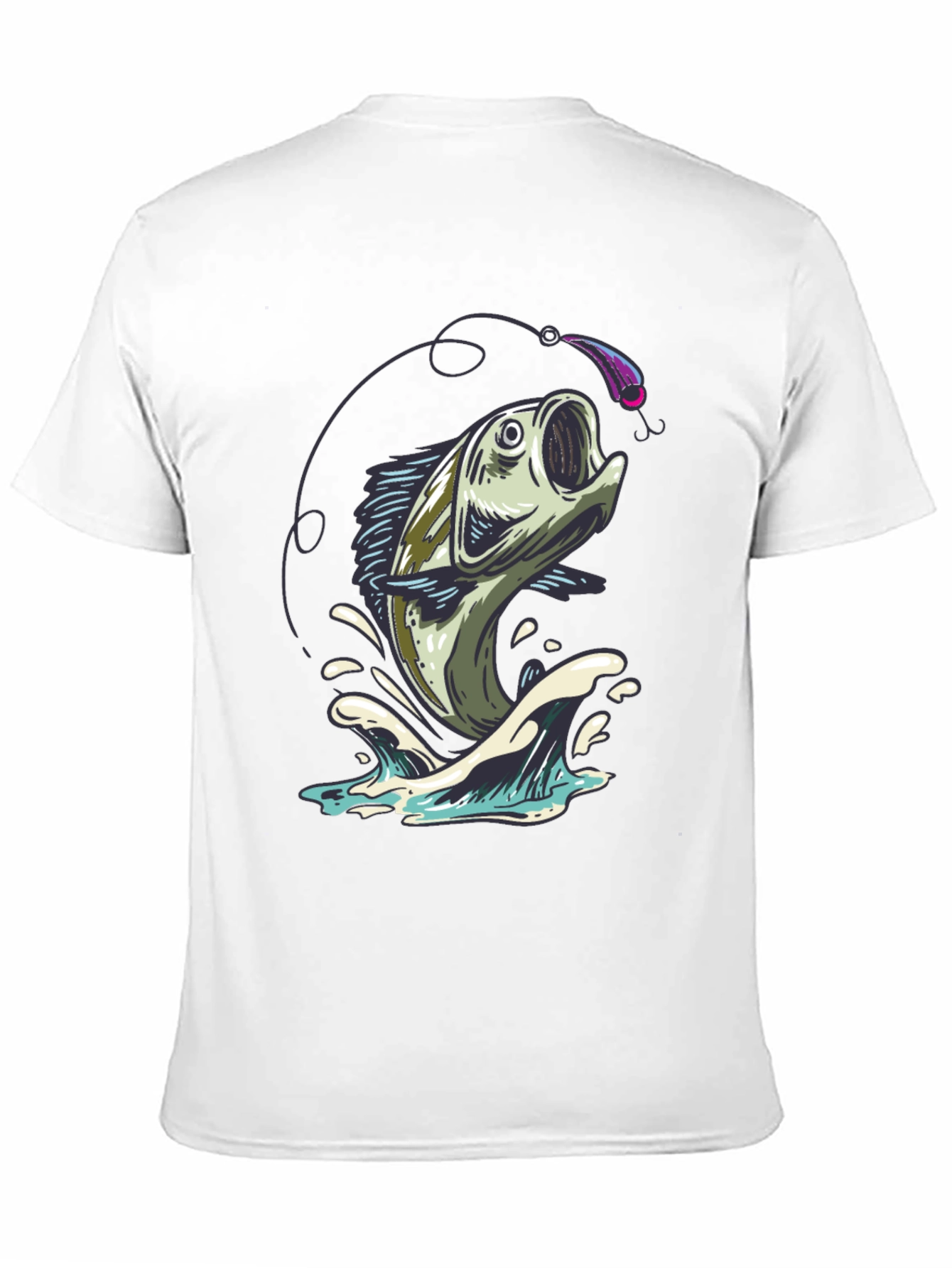 Fishing T-Shirt: Catch of the Day Graphic Tee