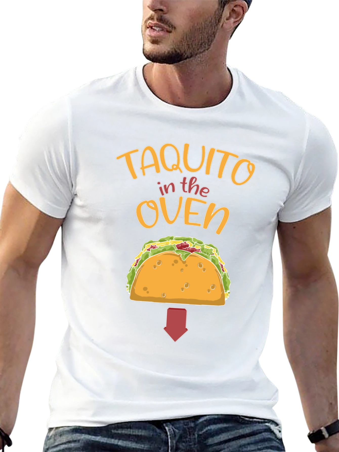 Taquito in the Oven Funny Maternity T-Shirt