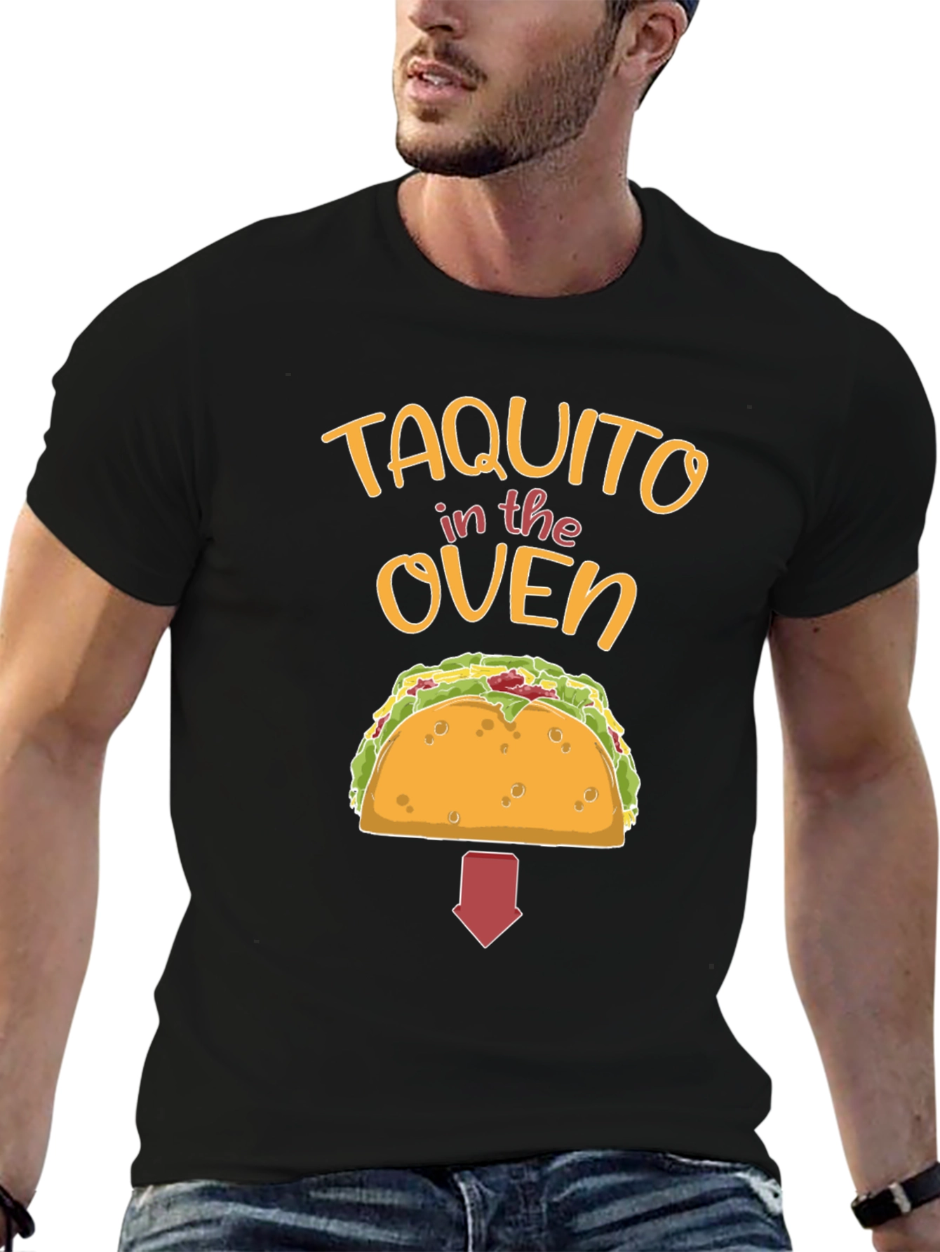 Taquito in the Oven Funny Maternity T-Shirt
