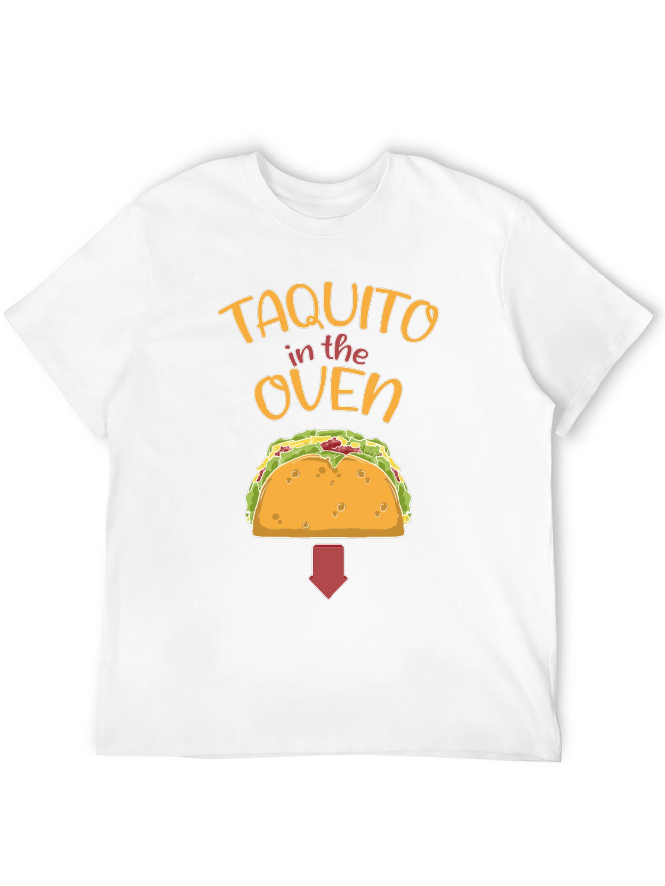 Taquito in the Oven Funny Maternity T-Shirt