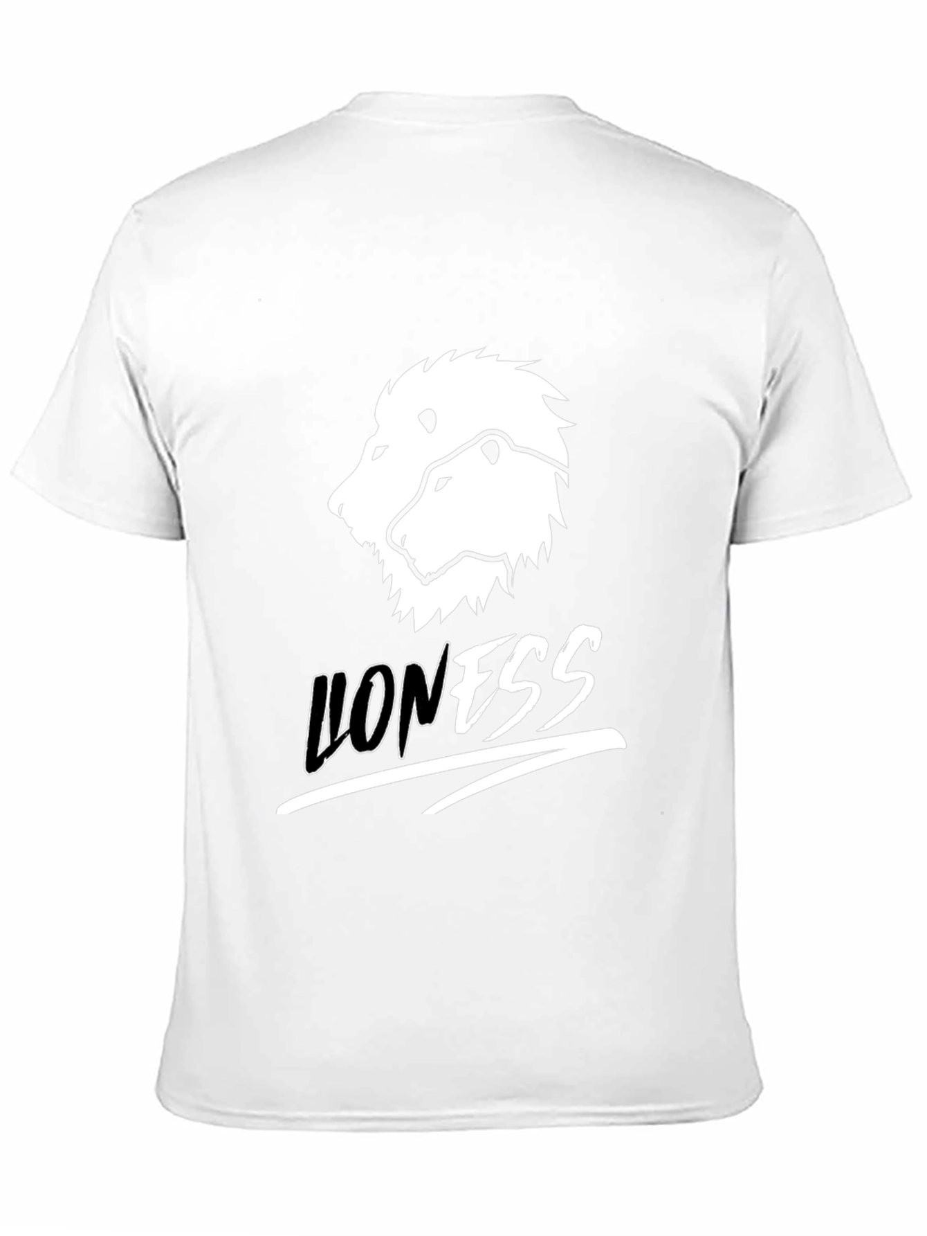 Lioness Graphic Print Black T-Shirt