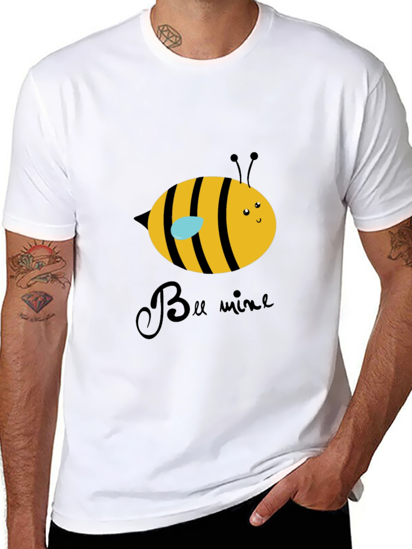 Bee Mine T-Shirt - Cute Valentines Day Tee