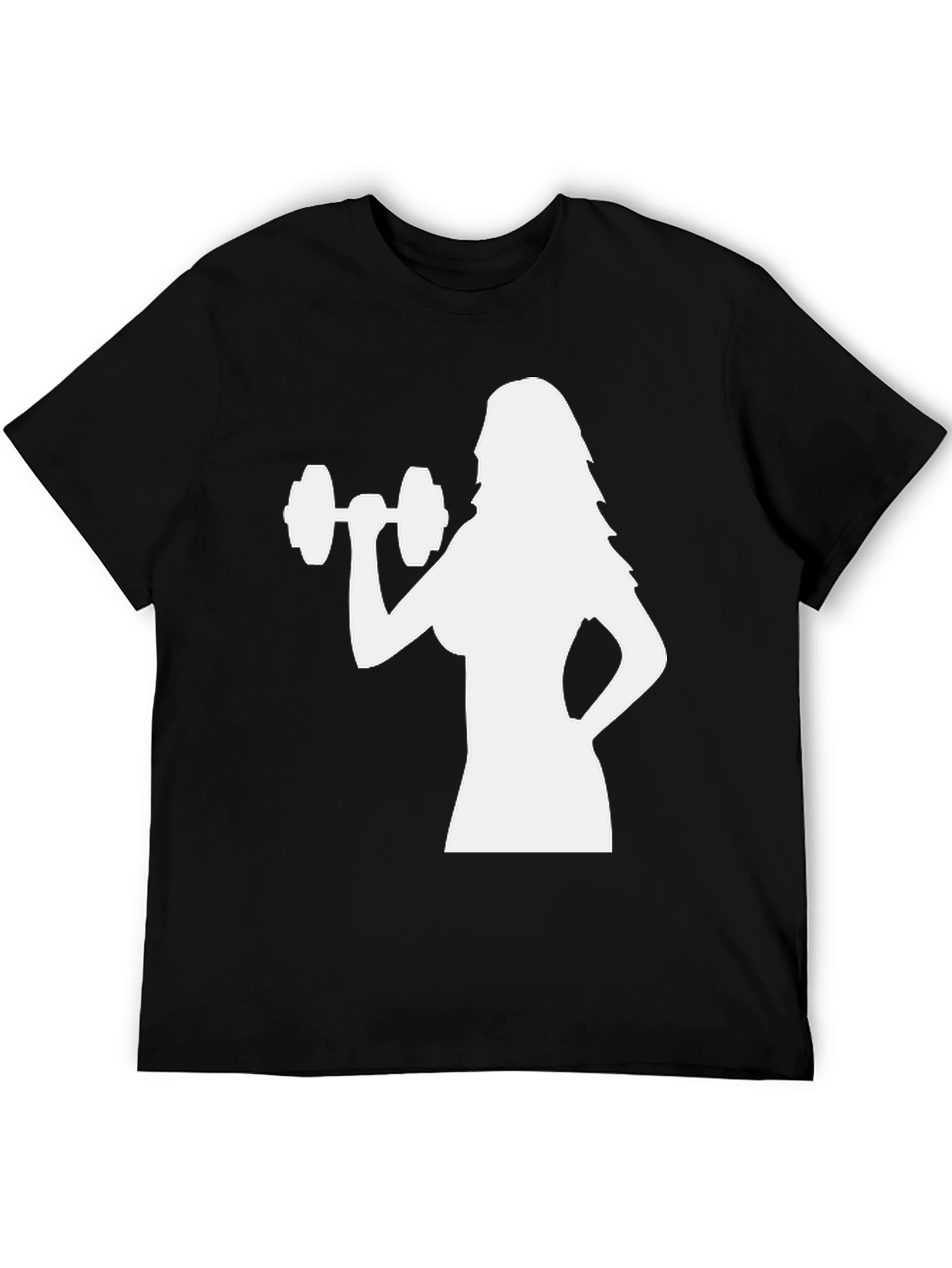 Workout Womans Black T-Shirt