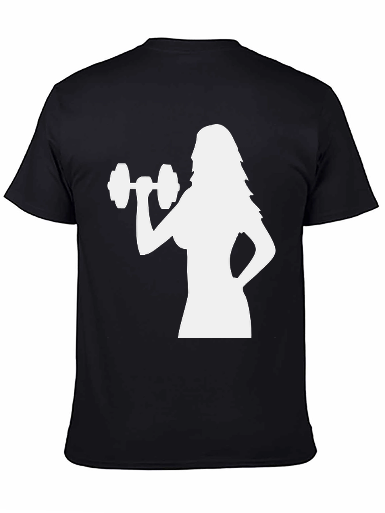 Workout Womans Black T-Shirt