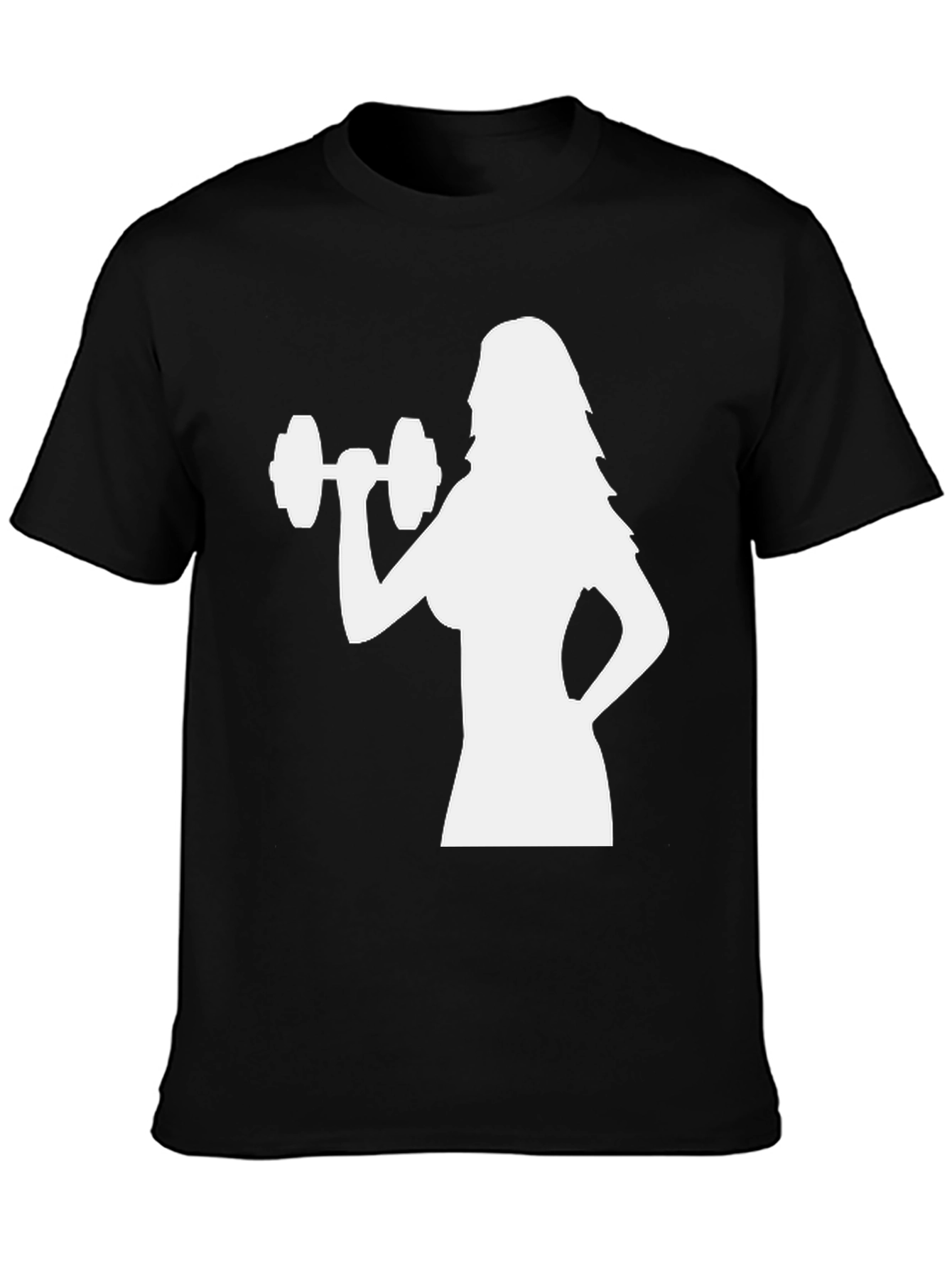 Workout Womans Black T-Shirt