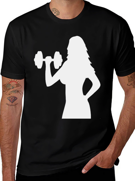 Workout Womans Black T-Shirt