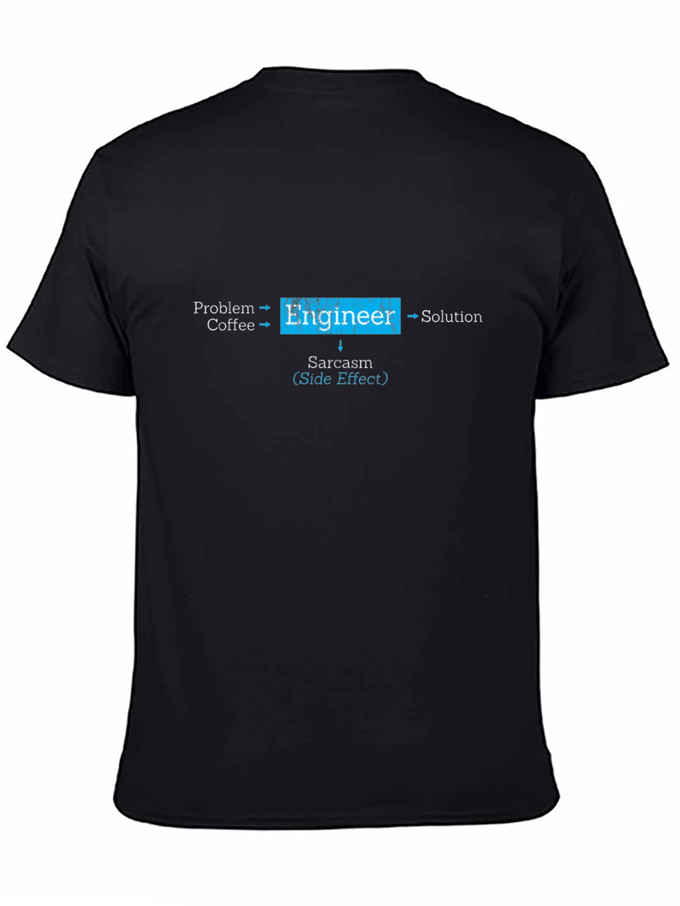 Engineer Flowchart Graphic Tee - Sarcasm Side Effect