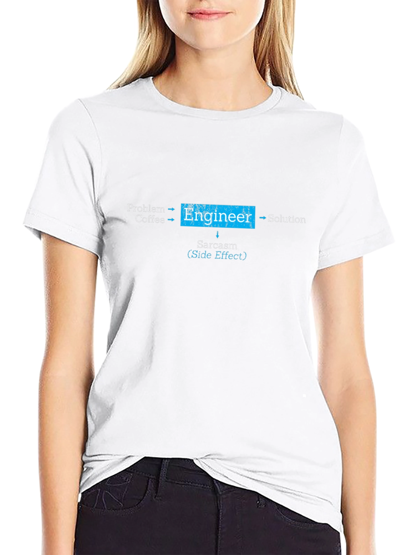 Engineer Flowchart Graphic Tee - Sarcasm Side Effect