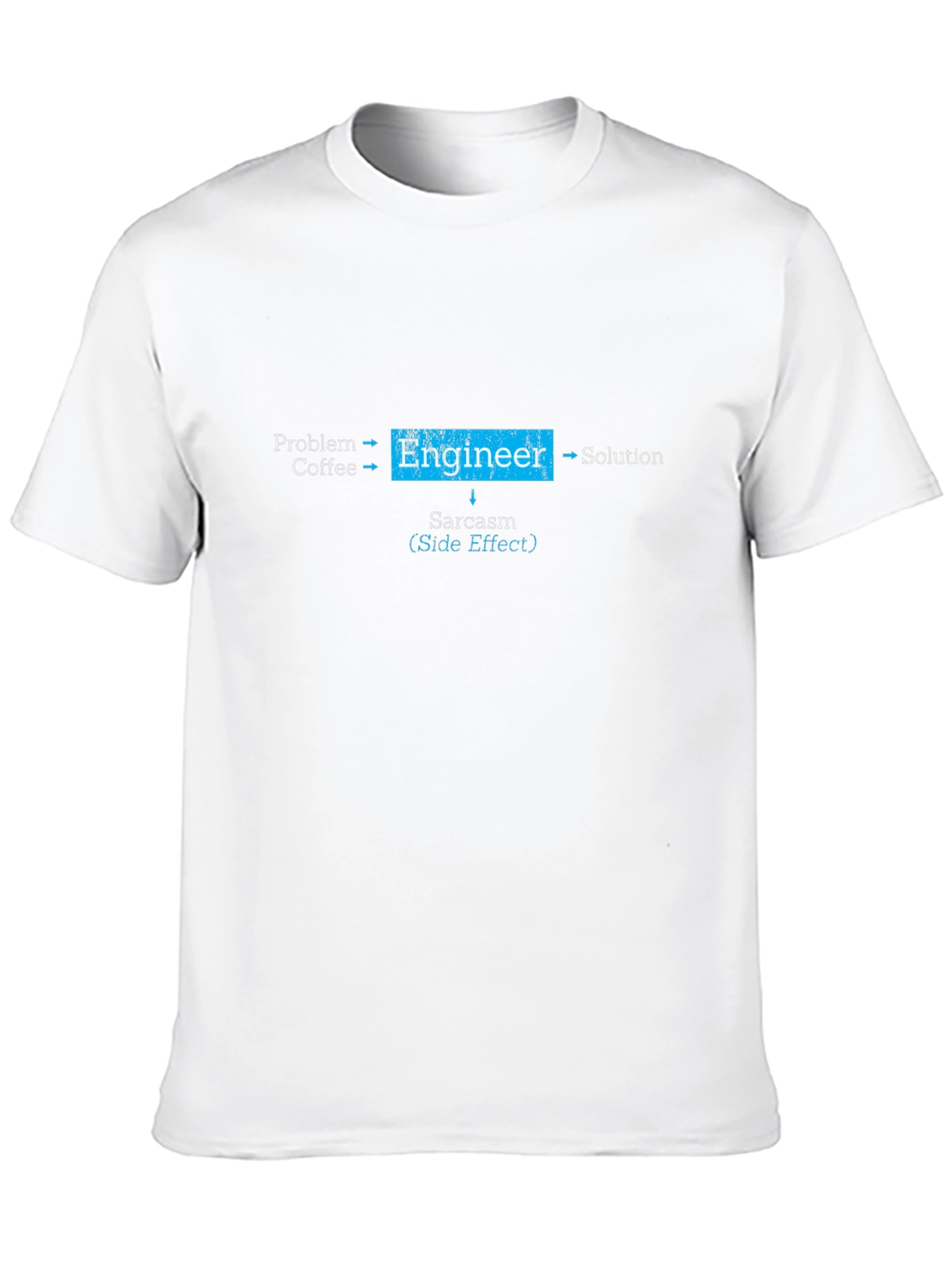 Engineer Flowchart Graphic Tee - Sarcasm Side Effect
