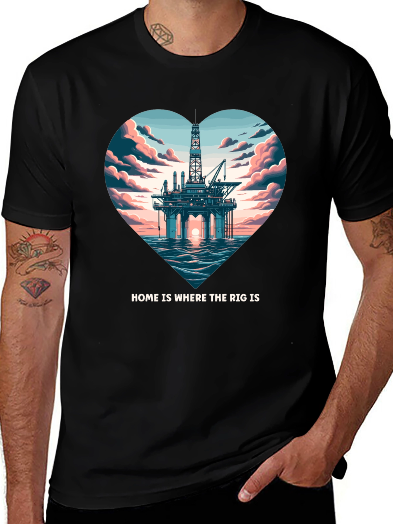 Home is Where The Rig Is T-Shirt