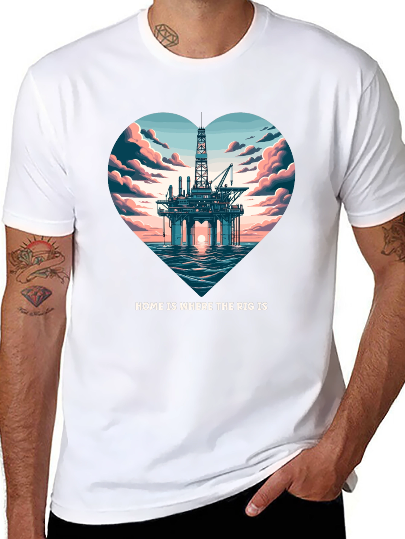 Home is Where The Rig Is T-Shirt