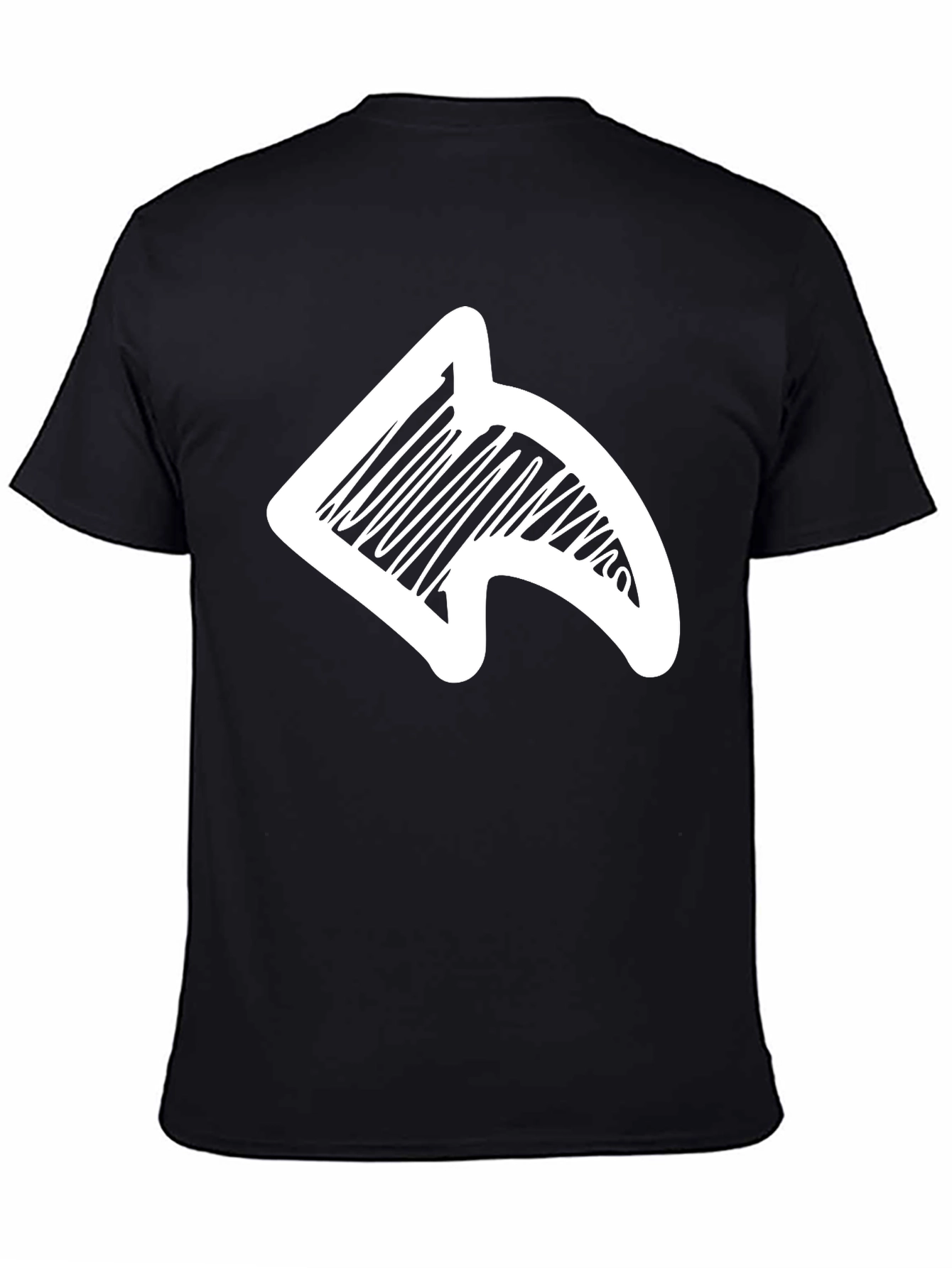 Arrow Graphic Black T-Shirt