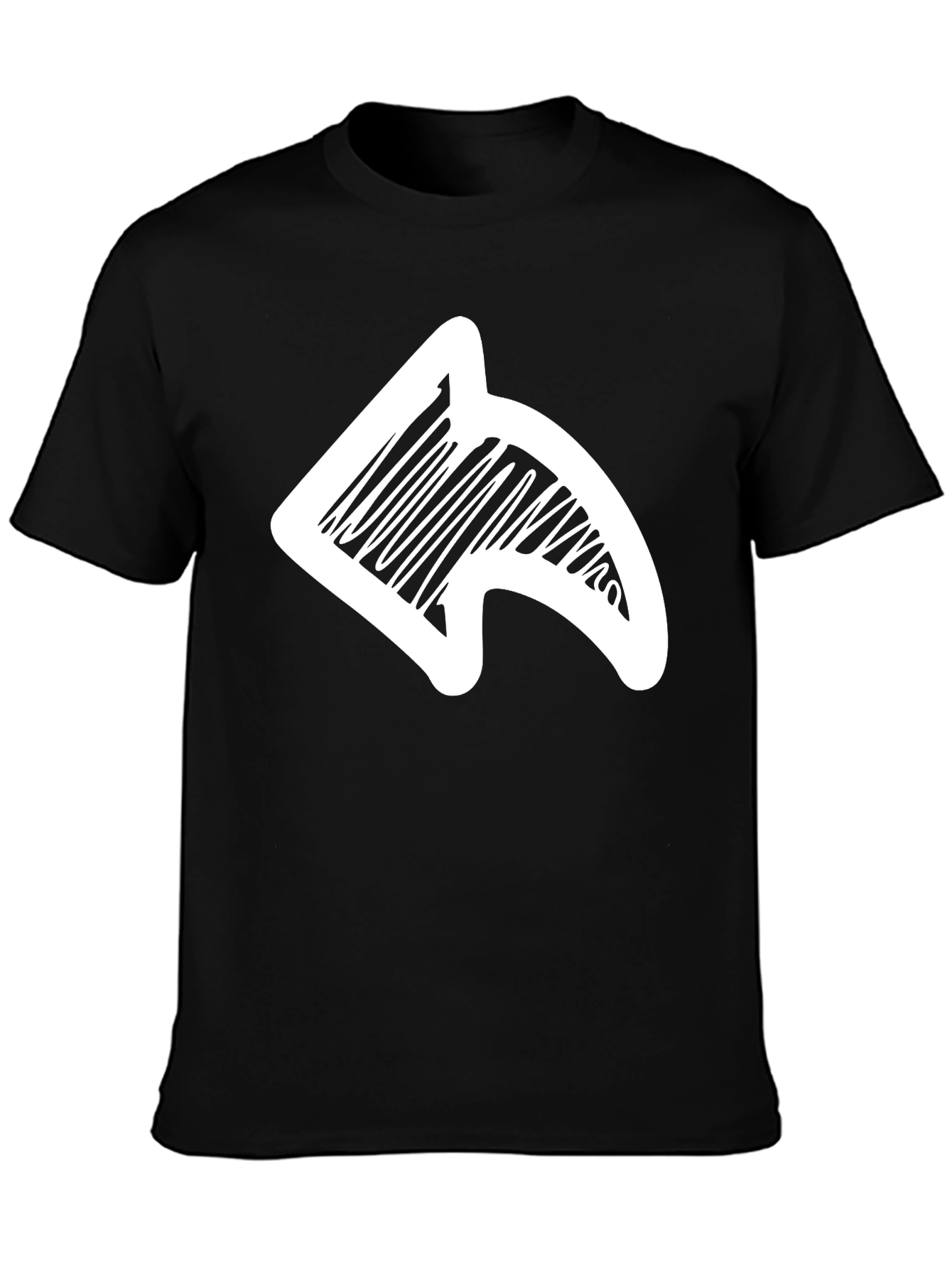 Arrow Graphic Black T-Shirt