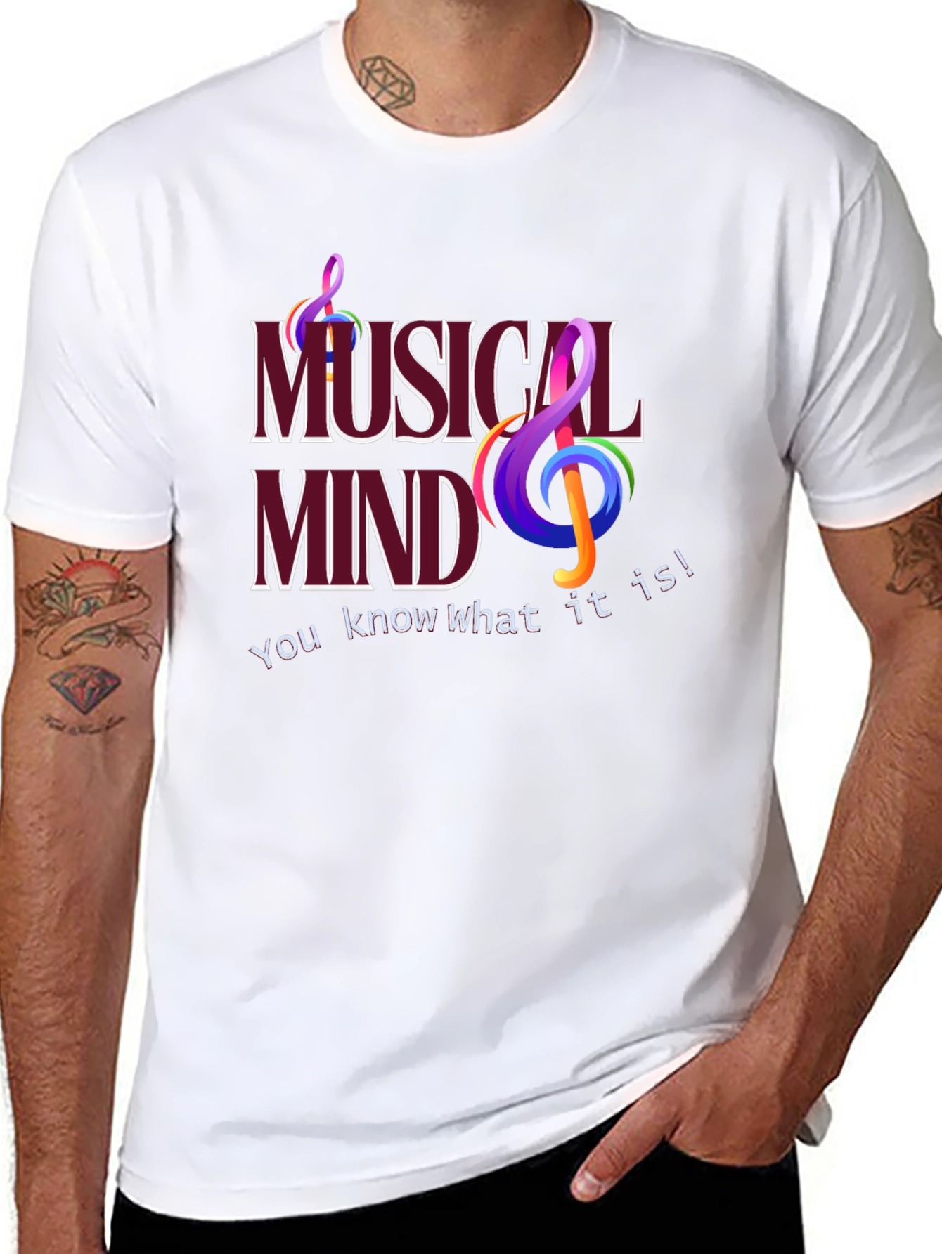Musical Mind Graphic T-Shirt