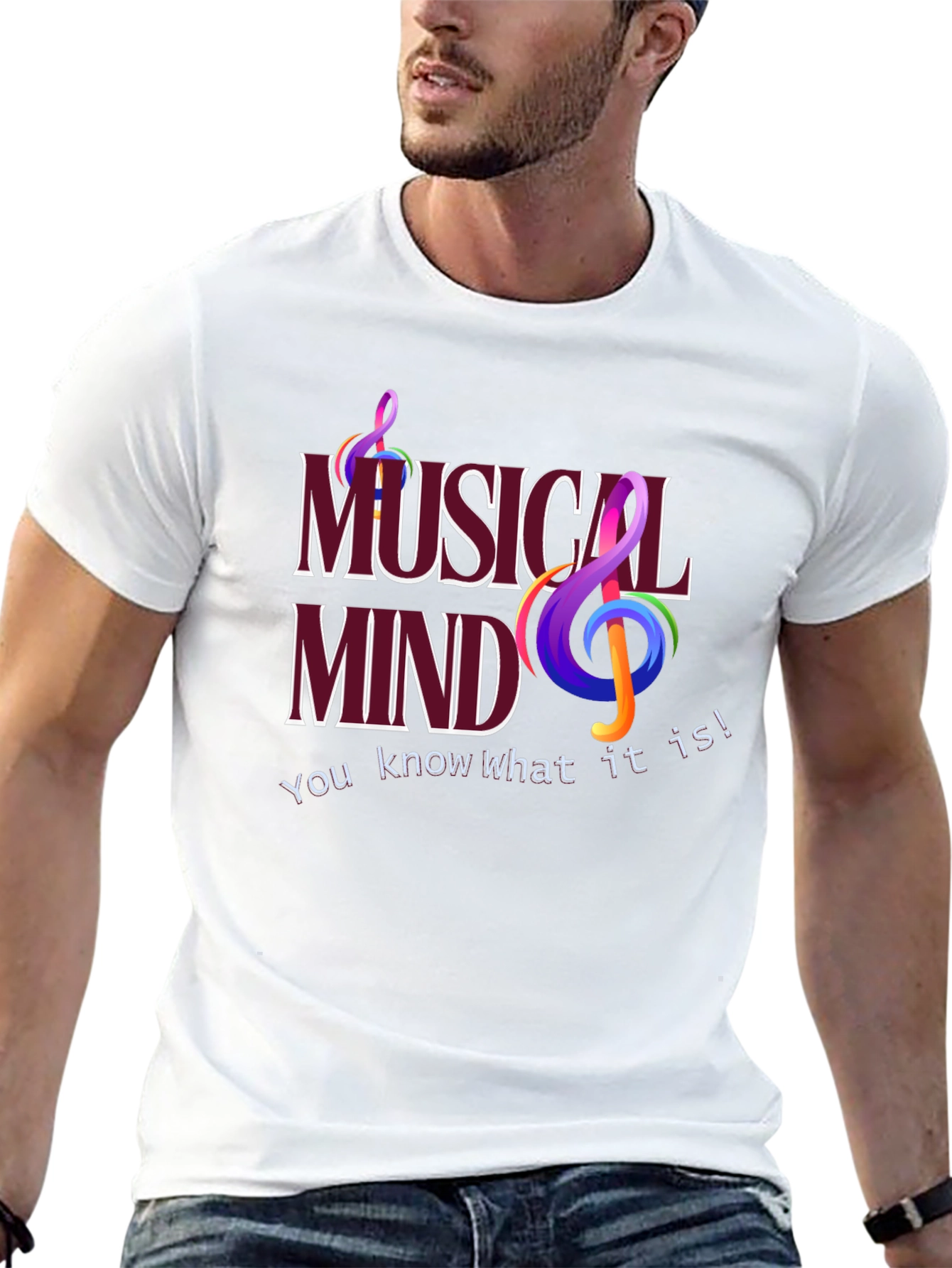 Musical Mind Graphic T-Shirt
