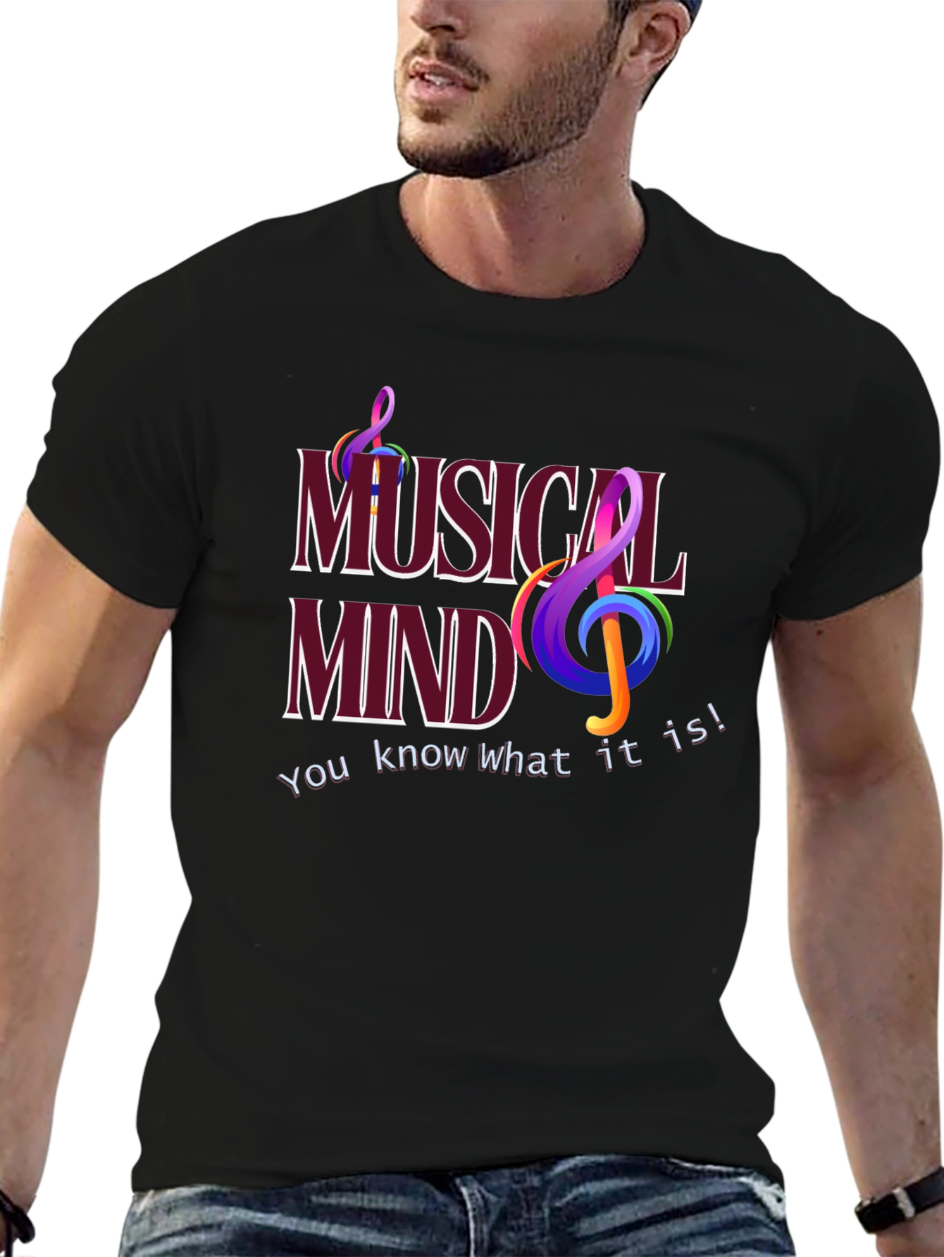 Musical Mind Graphic T-Shirt