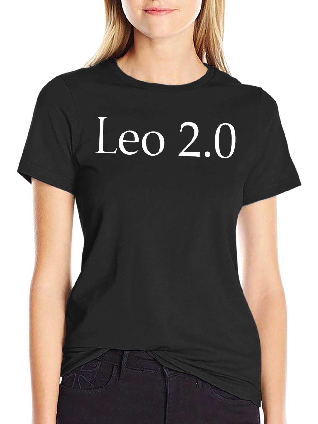 Leo 2.0 Black Graphic T-Shirt - Casual Style