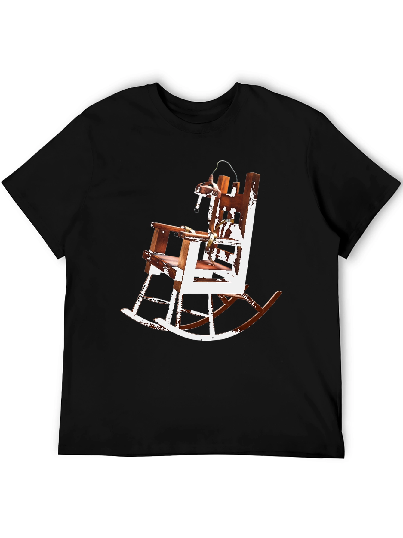 Electric Chair Rocking Chair Graphic Tee - Unique Design
