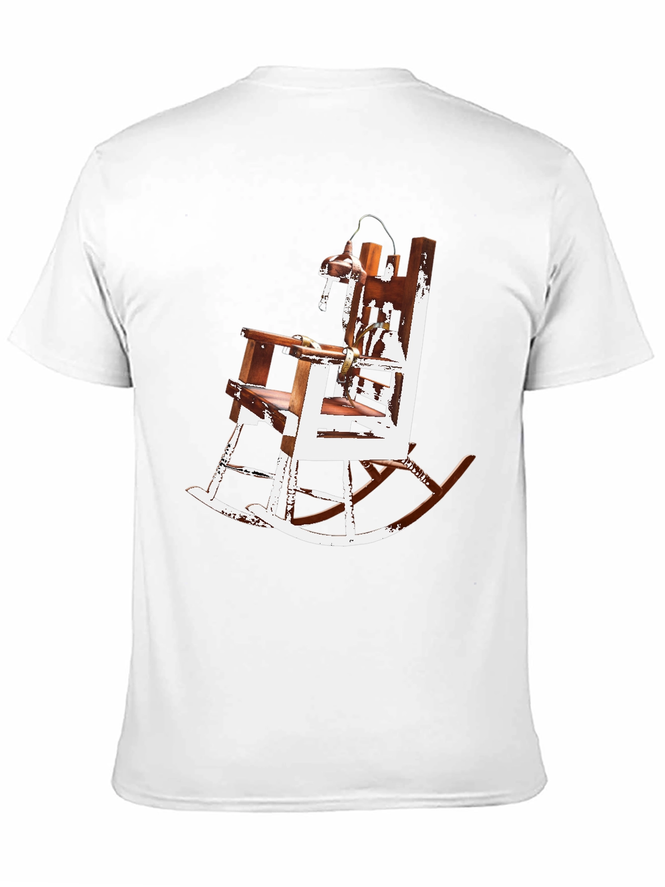 Electric Chair Rocking Chair Graphic Tee - Unique Design