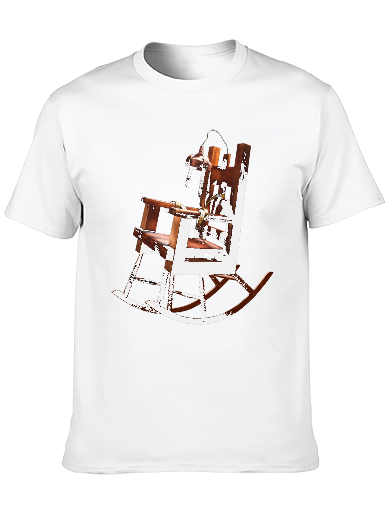 Electric Chair Rocking Chair Graphic Tee - Unique Design