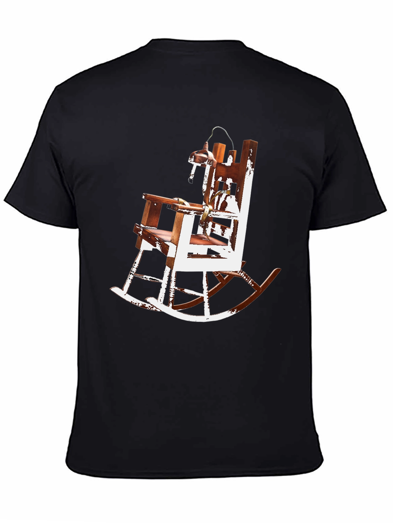 Electric Chair Rocking Chair Graphic Tee - Unique Design