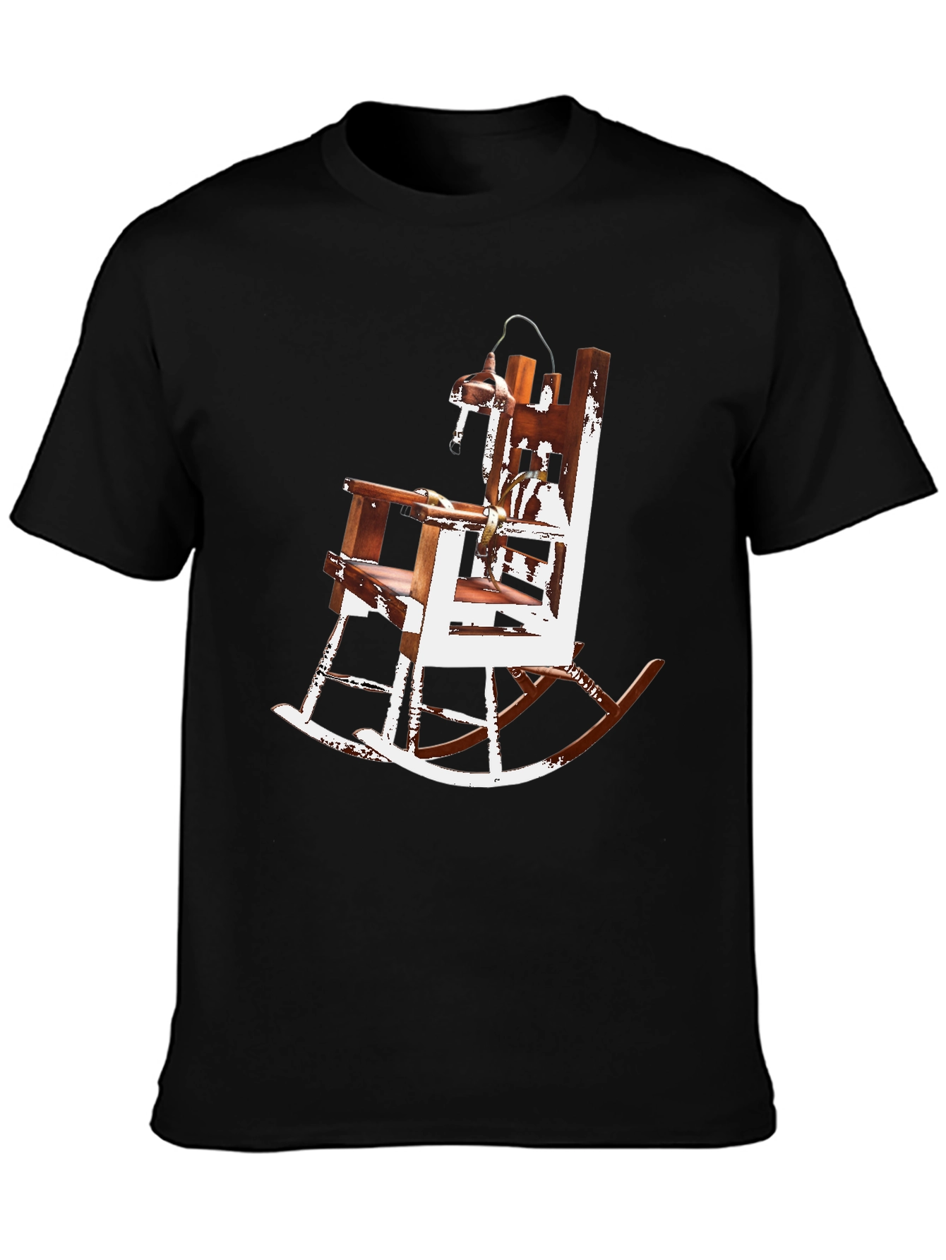 Electric Chair Rocking Chair Graphic Tee - Unique Design