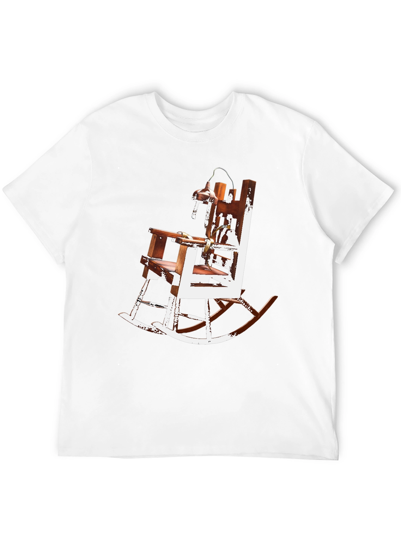 Electric Chair Rocking Chair Graphic Tee - Unique Design