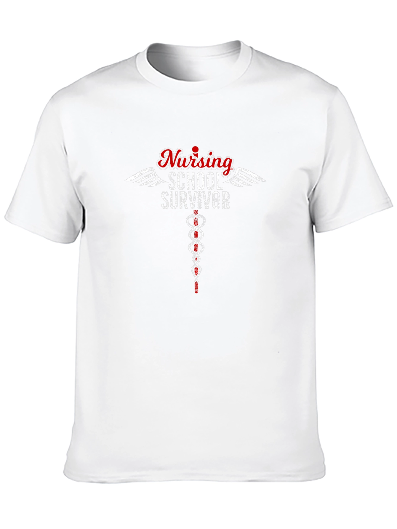Nursing School Survivor Graphic Tee