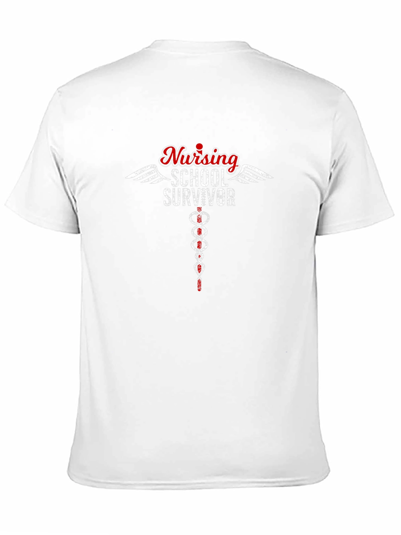 Nursing School Survivor Graphic Tee