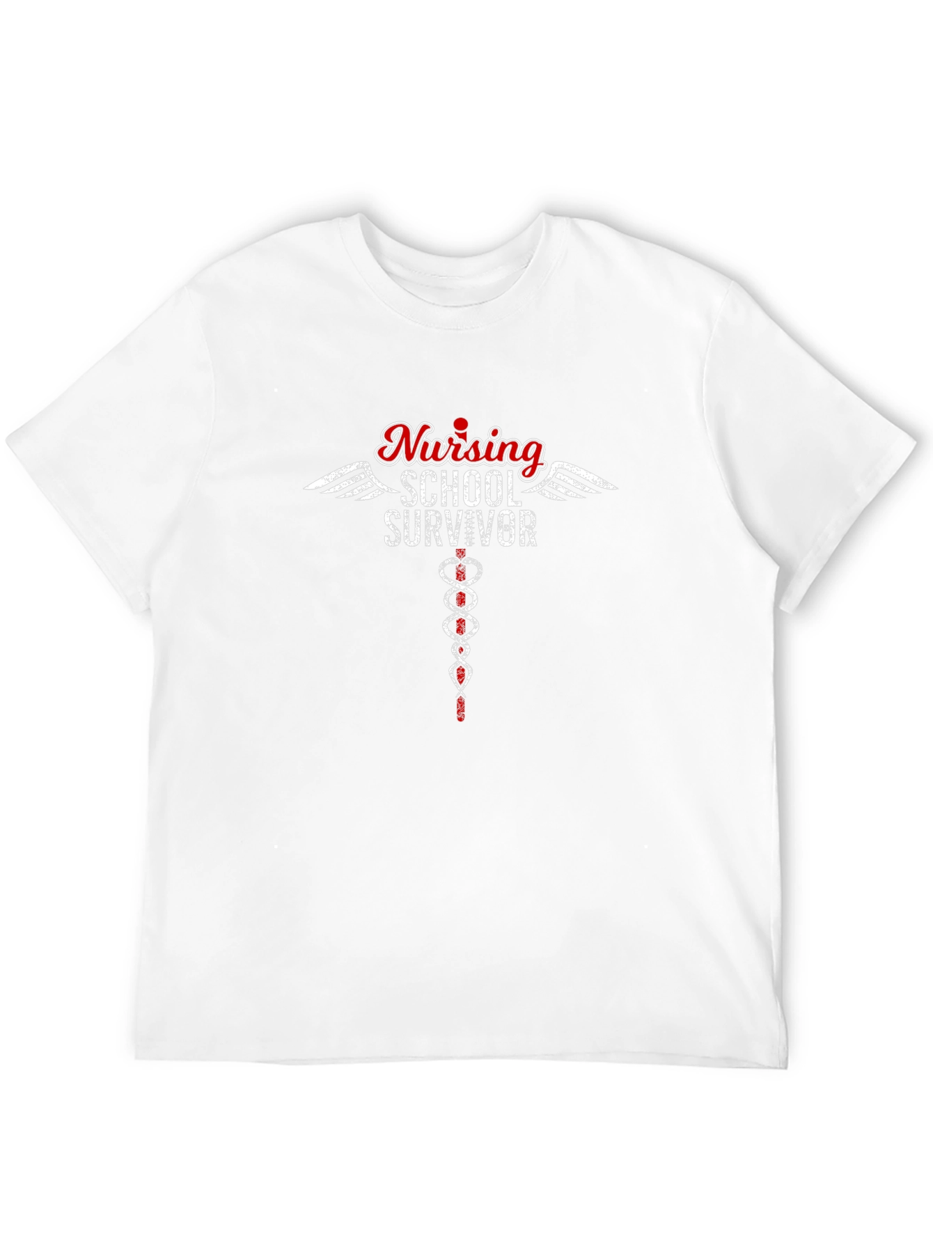 Nursing School Survivor Graphic Tee