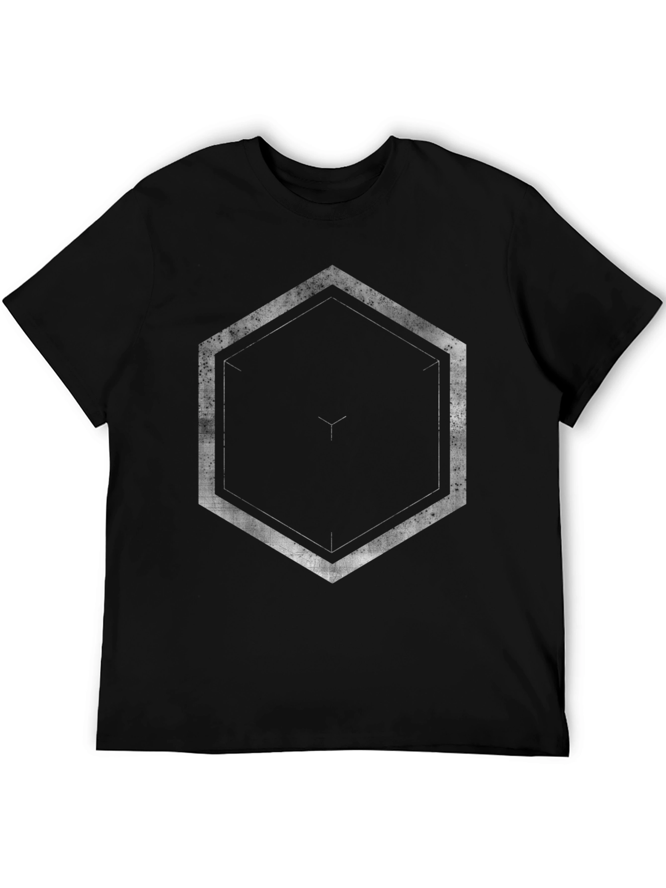 Abstract Geometric T-Shirt - Modern Style
