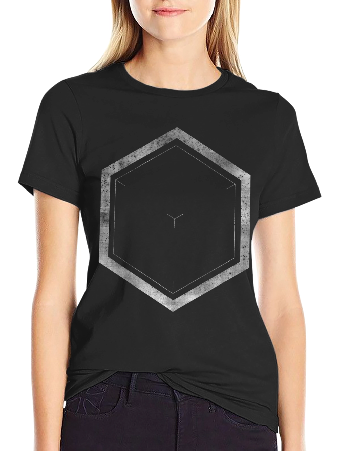 Abstract Geometric T-Shirt - Modern Style