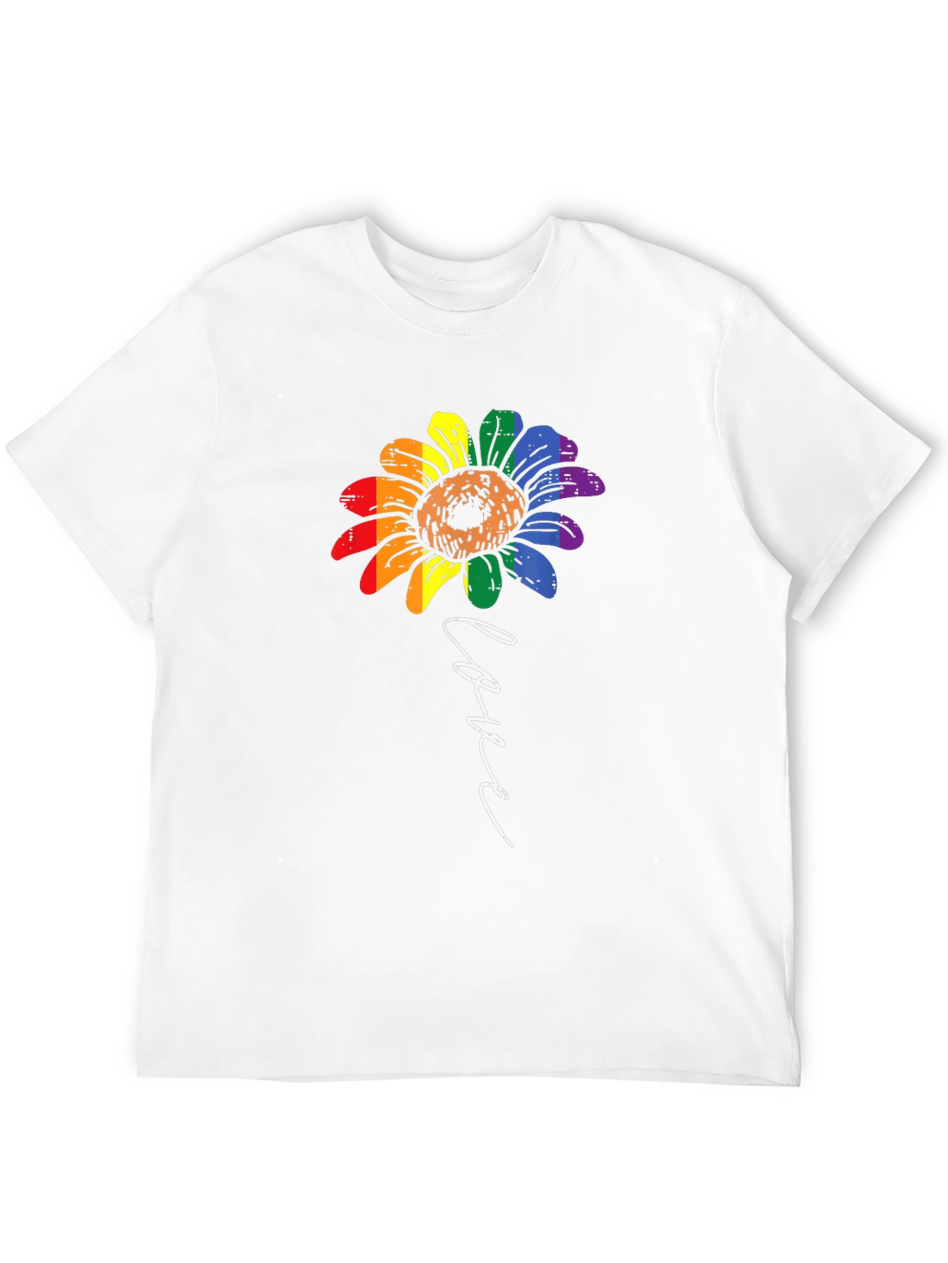 Love Sunflower LGBT Pride T-Shirt