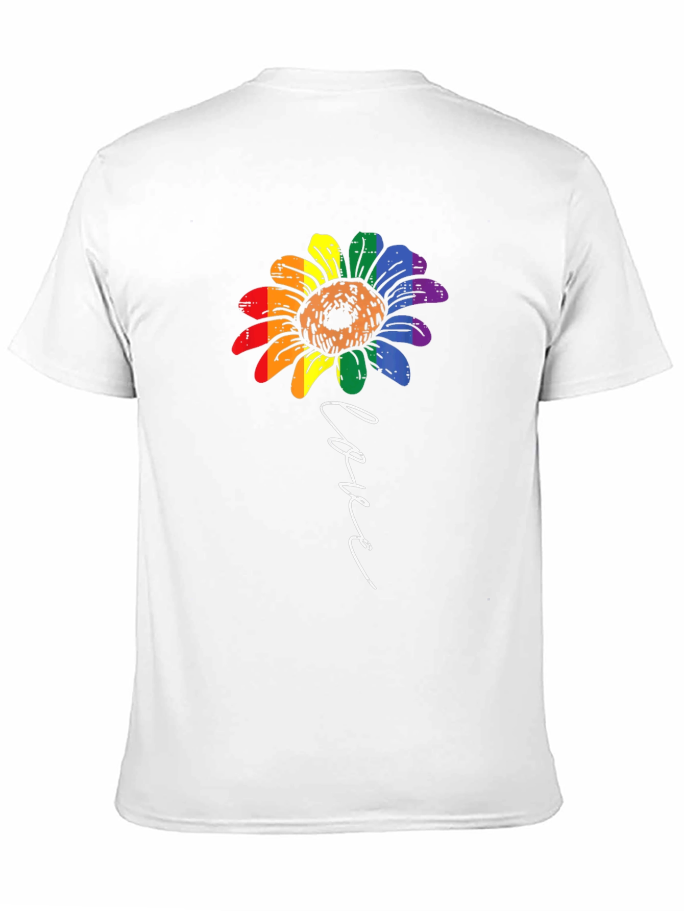 Love Sunflower LGBT Pride T-Shirt