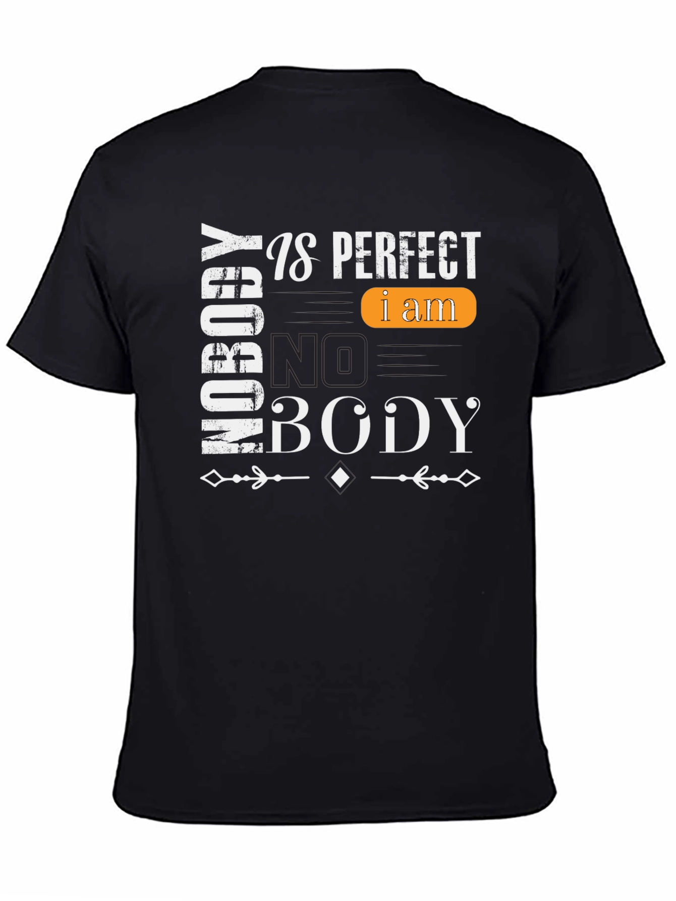 Nobody is Perfect I am Nobody T-Shirt