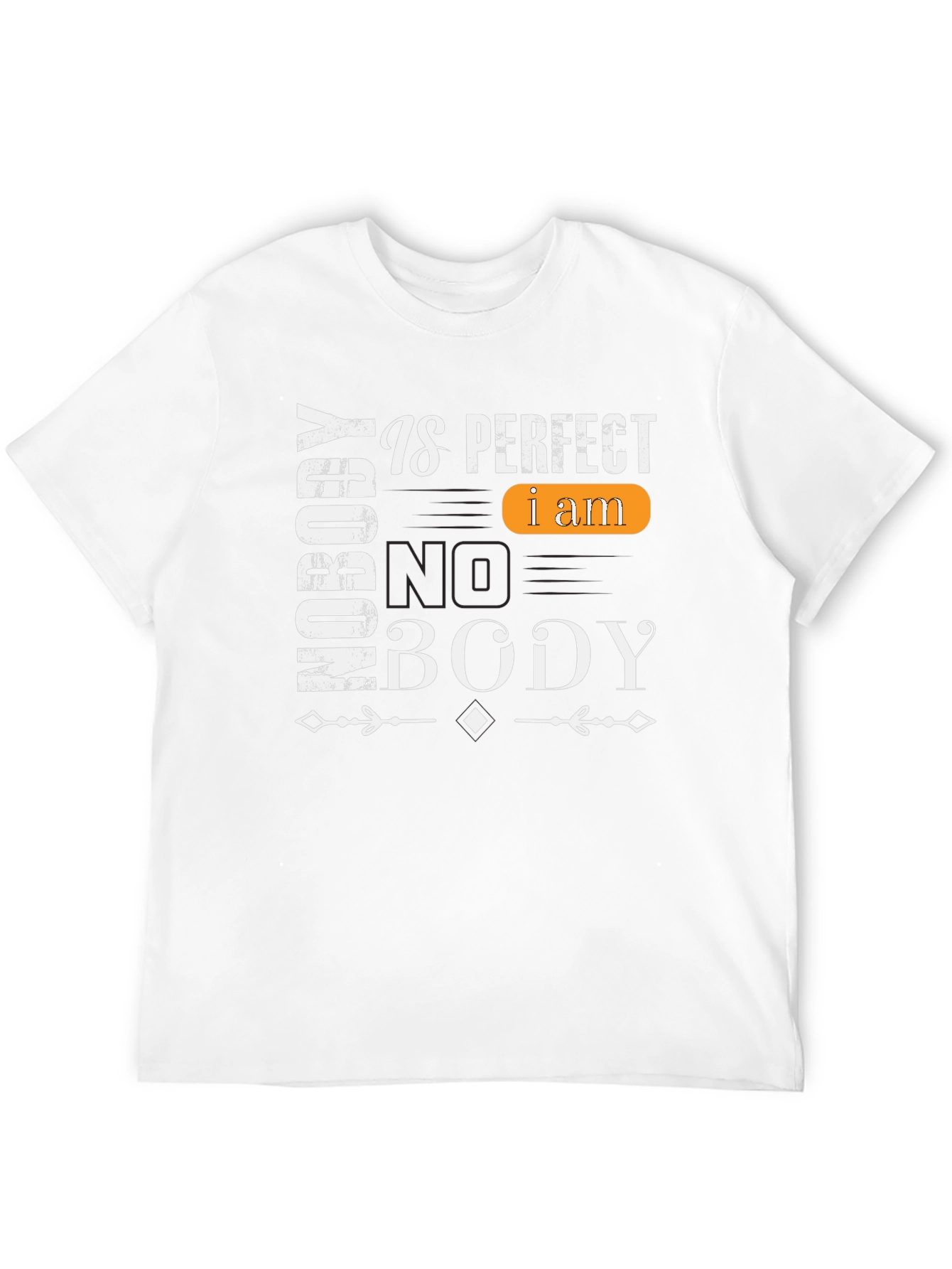 Nobody is Perfect I am Nobody T-Shirt