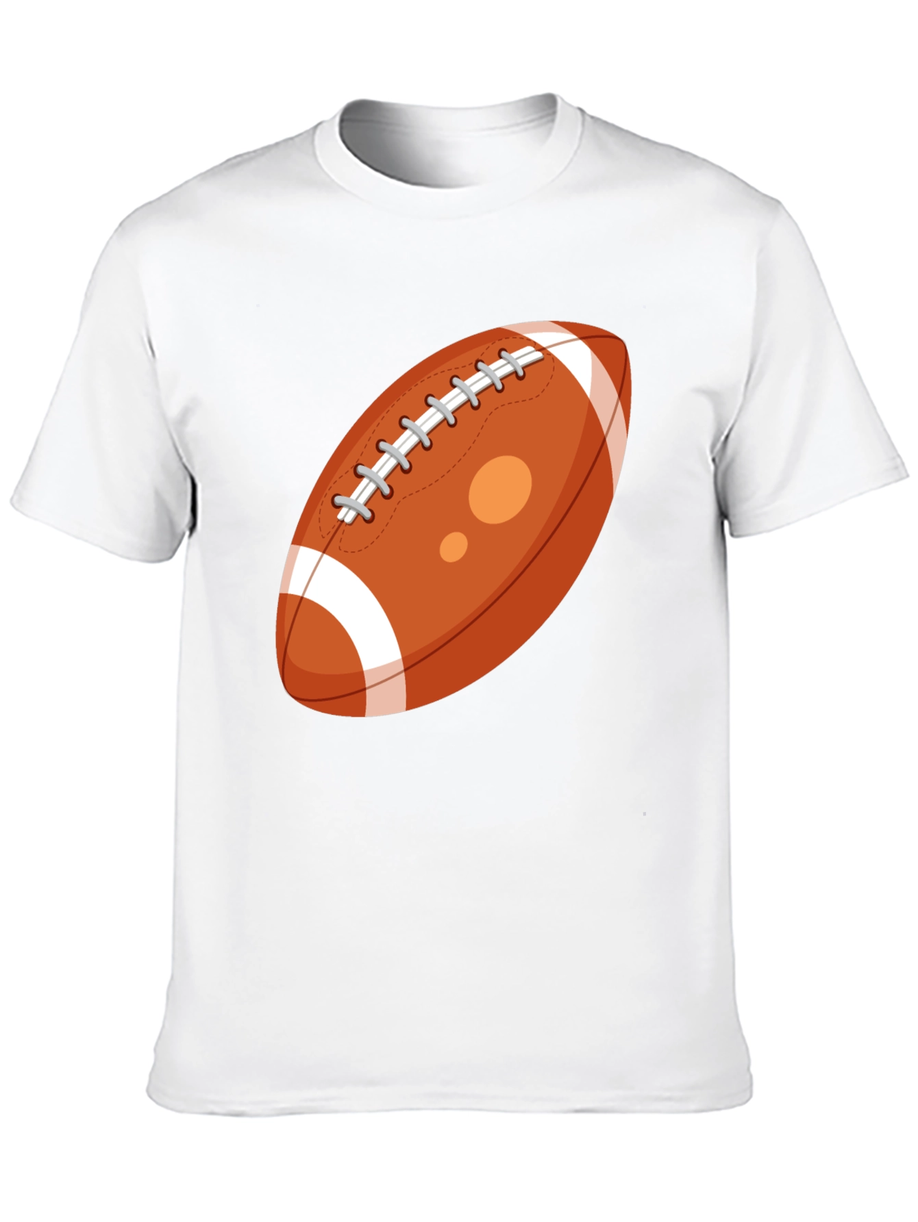 Football Graphic Tee - Classic Black T-Shirt