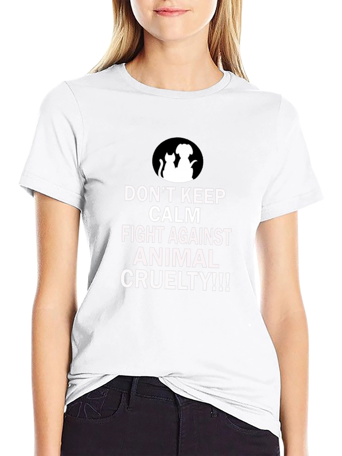 Animal Cruelty Awareness Graphic Tee
