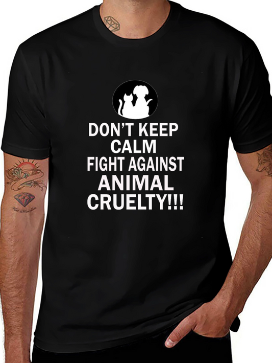 Animal Cruelty Awareness Graphic Tee