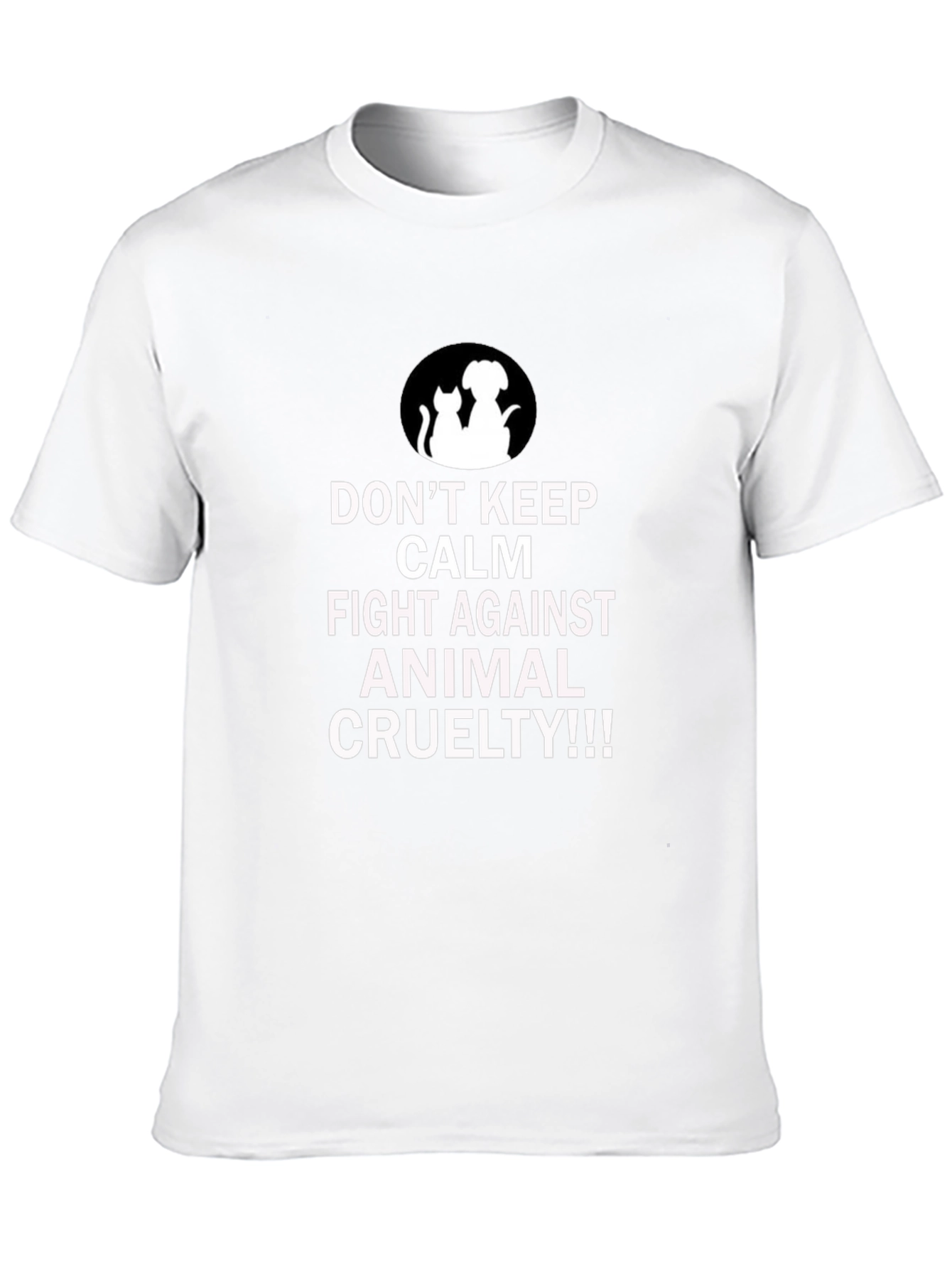 Animal Cruelty Awareness Graphic Tee